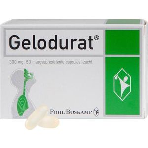 Gelodurat - Hoestdrank - 300 mg - Maagsapresistente Capsules - Geneesmiddel