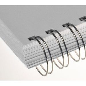 Renz metalen draadkammen 2:1 (23-rings) 11 mm 100 stuks