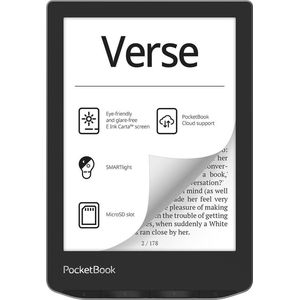PocketBook Verse e book reader 8 GB Wifi Grijs