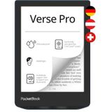 PocketBook e-book reader 'Verse Pro' (Duitse versie) 16 GB geheugen, IPX8, Bluetooth, 15,2 cm (6 inch) E-Ink Carta Display - Azure