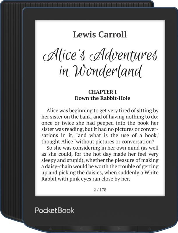 Pocketbook - Verse Pro - E-Bookreader - Blauw - 16 GB - USB-C - WiFi