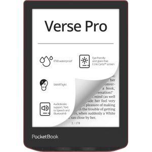 PocketBook - Verse Pro - eBook-reader - Rood - 15.2 cm (6 inch)