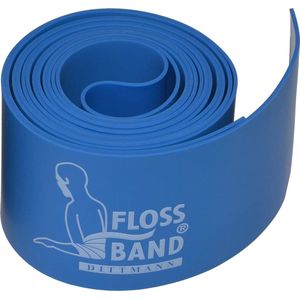 Flossband - Dittmann | Compressie en weerstandsband | 1,0 mm | Blauw