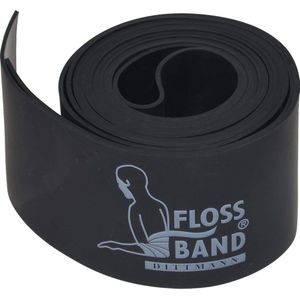 Flossband - Dittmann | Compressie en weerstandsband | 1,3 mm | Zwart