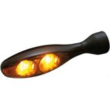 Kellermann Micro 1000 LED - Richtingaanwijzers - Donker - E-gemarkeerd