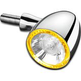 Kellermann - Bullet 1000 - LED-Knipperlicht met Positielicht - Chroom