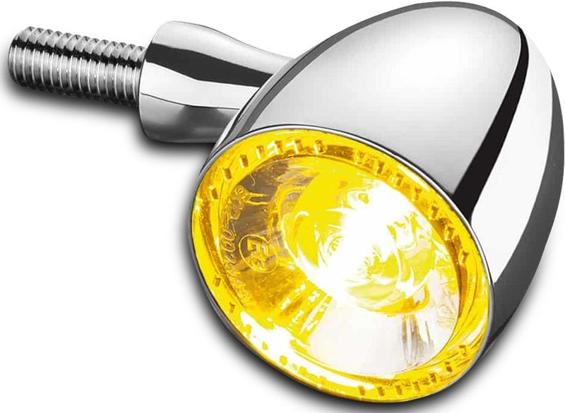 Kellermann - Bullet 1000 - LED-Knipperlicht met Positielicht - Chroom
