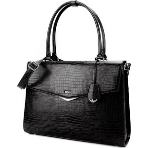 Socha Businessbag Silver Tip 15.6 Black