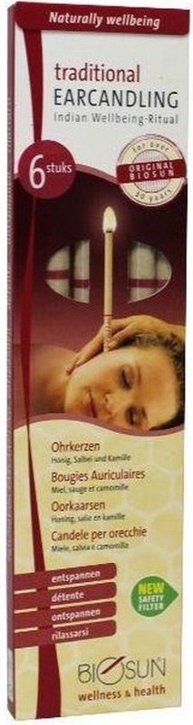 Biosun Oorkaarsen original 6 stuks