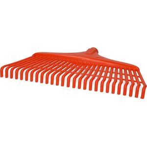 Excellent - Blad- Tuin- en Gazon hark - 40 CM - Handhark - Grashark - Hark zonder steel - 27 tanden - Rood