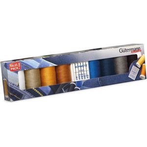 Gutermann Naaigarenset Denim 8 st. + naalden