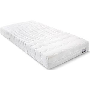 Maxi Silver Pocket Deluxe Foam Matras 70x200cm - Pocketvering Matras - Koudschuim Toplaag - Dikte: 22 cm - Eenpersoonsmatrassen