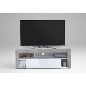 FMD- TV Meubel Tv-meubel Vidi - 150cm - Grijs; Betonlook
