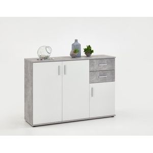 FMD - Commode - Wit - 121x35x83 cm