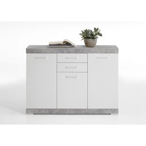 FMD - Commode - Wit - 120x35x90 cm