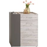 FMD - Commode - Grijs - 80x38x100 cm