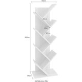 FMD - Boekenplank - staand - geometrisch - eikenkleurig