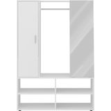 FMD Kompaktgarderobe Auma Breite 105 cm