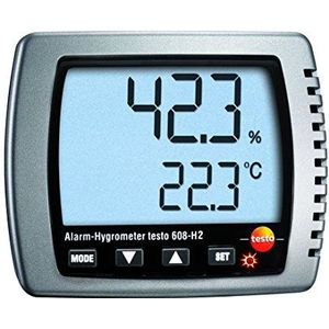 testo 608-H2 Luchtvochtigheidsmeter (hygrometer) 2 % Hrel 98 % Hrel Dauwpunt/schimmel waarschuwingsweergave