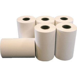 Testo - Thermische Papierrollen - Set van 6 Rollen - 57 mm Breed - Voor Infrarood Thermische Printers