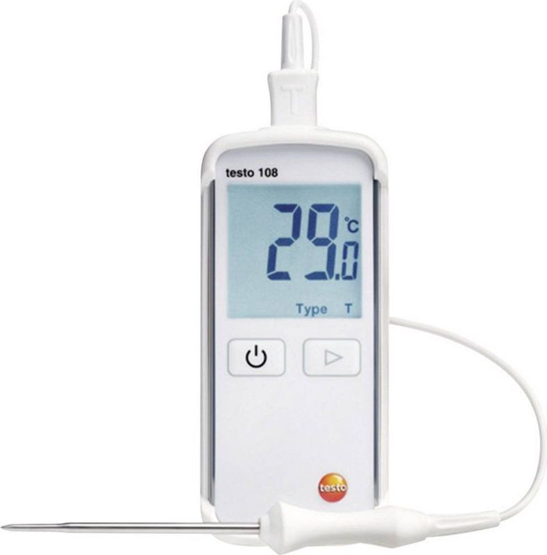 testo 108 Kerntemperatur-Lebensmittelthermometer weiß