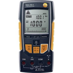 Testo 0590 7603 Multimeter Digitaal CAT III 1000  - CAT IV 600 V Weergave (counts): 6000