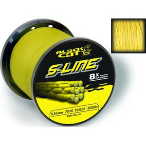 Black Cat S-Line Yellow 3000m Maat : 0.42mm - 45 kilo
