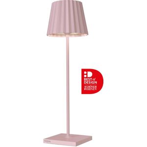 Sompex Troll LED tafellamp accu binnen / buiten roze