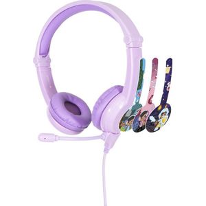 Buddyphones Hoofdtelefoon Galaxy Paars - Kindvriendelijk - SafeAudio 85dB