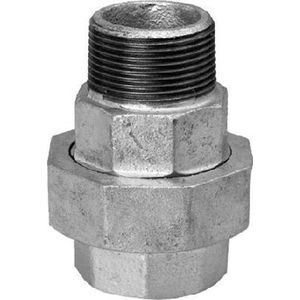 Koppeling - 3/4"" - No. 341 bi. bu.dr. - DVGW en SVGW certificaat - staal gegalvaniseerd