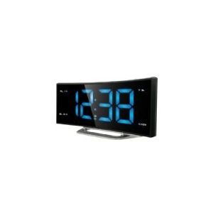 FM radio wekker met 2 alarmen - Technoline WT 460 wekker - Zwart