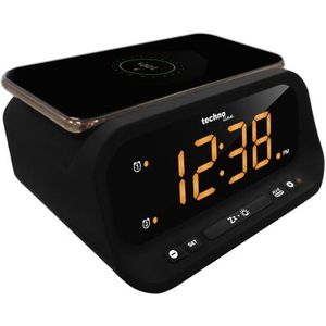 Wekker - Zwart - Kunststof