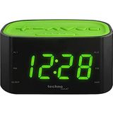 Technoline - WT 465 - Wekkerradio - Quartz Klok - FM-radio - 20 Radiozenders