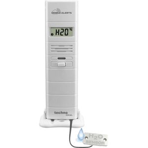 Mobile Alerts MA 10350 3-in-1 - thermo-hygrosensor en waterdetector in één, alarm via pushbericht en gegevensoverdracht naar uw smartphone, wit