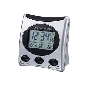 Radio gestuurde wekker - Datum en temperatuur weergave - snooze en licht functie - Technoline