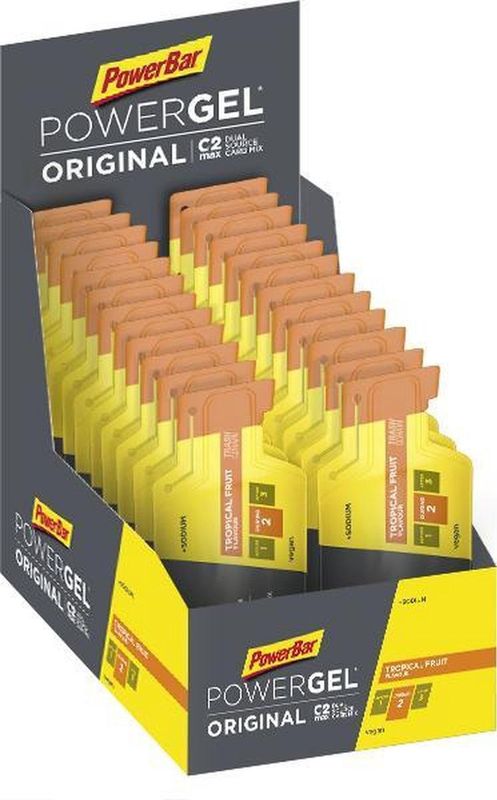 PowerBar Powergel Original Energie-Gel Tropisch x24