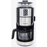 Privileg Kaffeemaschine mit Mahlwerk »CM1121-GS«, Papierfilter, 1x2, Individueller Mahlgrad, programmierbare Kaffeestärke, Warmhalteplatte