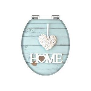 welltime WC-Sitz »Home«, mit Absenkautomatik, MDF, kratzfest