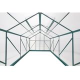 KONIFERA Gewächshaus Asti 2900, BxTxH: 244 x 294 x 215 cm, 6 mm Wandstärke, Komplett-Set