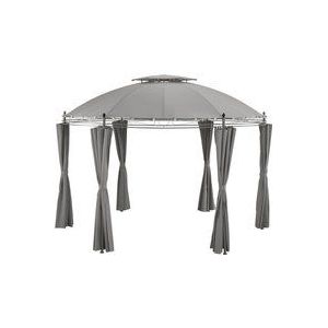 Tuinhuisonderdelen - Antraciet - Staal - Grijs - Polyester