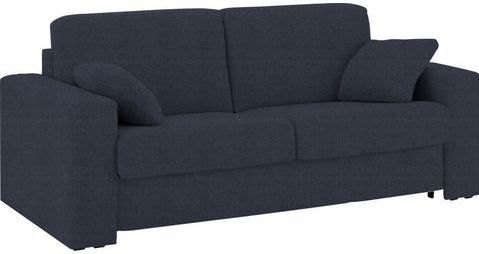 Home affaire Schlafsofa "Roma Matratzenhöhe 14 cm", Dauerschlaffunktion, mit Unterfederung, Lattenrost, Matratze
