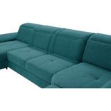 Places of Style Wohnlandschaft "Cornwall U-Form", inkl. Sitztiefenverstellung, wahlweise mit Bettfunktion