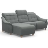 Home affaire Ecksofa "Boston L-Form", (2 St.), Kopfteilverstellung an jeder Sitzfläche, wahlweise Relaxfunktion