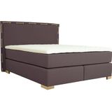 Home affaire Boxspringbett ""Marlou"", inkl. Topper, 3 Breiten, 3 Härtegrad-Ausführungen