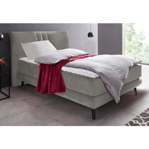 Places of Style Boxspringbett »Skien«, incl. Kaltschaumtopper, 2 Härtegrade, 3 Ausführungen