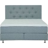 Places of Style Boxspringbett "Nordica", inkl. Topper, auch in Überlänge 200/220 cm