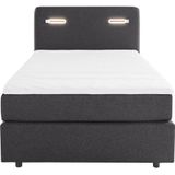 INOSIGN Boxbett Luan, Schubkästen, LED-Beleuchtung und Topper, in Breite 120 cm und 180 cm