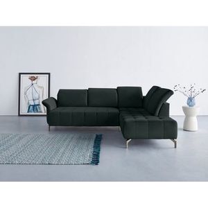 INOSIGN Ecksofa »Fresh L-Form«, Federkern, wahlweise Kopfteilverstellung und motorischer Vorziehsitz