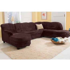 Home affaire Wohnlandschaft "Camelita U-Form", wahlweise mit Bettfunktion