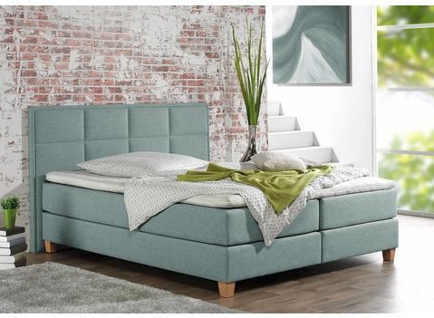 Home affaire Boxspringbett "Casey", in 5 Breiten, 3 Ausführungen, 2 Härtegraden, Steppung, Topper